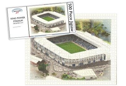 Leicester City FC King Power Stadium Wall Art Print